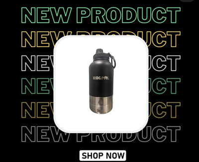 3 in 1 Wagpal water bottle dog portable